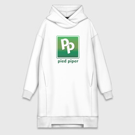 Платье-худи хлопок с принтом Pied Piper в Санкт-Петербурге,  |  | company | geek | logo | nerd | pied | piper | series | silicon valley | uniform | ботаники | вымышленная компания | гики | компания | логотип | пегий дудочник | программисты | сериал | силиконовая долина | форма