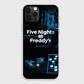 Чехол для iPhone 12 Pro с принтом FIVE NIGHTS AT FREDDYS в Санкт-Петербурге, силикон | область печати: задняя сторона чехла, без боковых панелей | 5 ночей с фредди | animation | bonnie | chica | five nights at freddys | fnaf | foxy | freddy | funny | horror | scary | бонни | майк | пять | ужас | фнаф | фокси | фредди | чика | шмидт