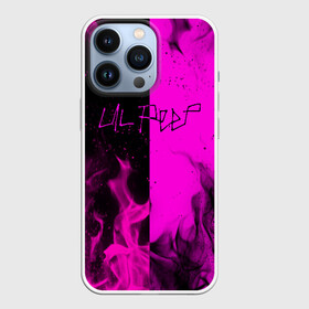 Чехол для iPhone 13 Pro с принтом LIL PEEP в Санкт-Петербурге,  |  | bright | fire | flame | heat | light | lil peep | lil prince | pink | wildfire | зарубежная музыка | искры | лил пип | маленький принц | огненный | огонь | пламя | пожар