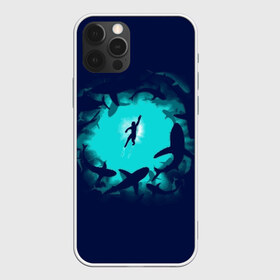 Чехол для iPhone 12 Pro Max с принтом Swimming in the sea в Санкт-Петербурге, Силикон |  | dive | diving | swim | swimming | synchronized swimming | водный спорт | дайвинг | плавание | пловец | синхронное плавание | спорт