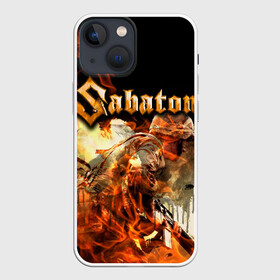 Чехол для iPhone 13 mini с принтом Sabaton в Санкт-Петербурге,  |  | heavy | metal | power | sabaton | метал | пауэр | сабатон | хэви