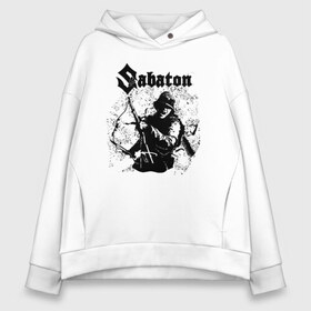 Женское худи Oversize хлопок с принтом Sabaton в Санкт-Петербурге, френч-терри — 70% хлопок, 30% полиэстер. Мягкий теплый начес внутри —100% хлопок | боковые карманы, эластичные манжеты и нижняя кромка, капюшон на магнитной кнопке | battle metal | primo victoria | sabaton | the art of war | the great war | группа | йоаким броден | латный ботинок | метал | пауэр | рыцарские доспехи | сабатон | собатон | хэви