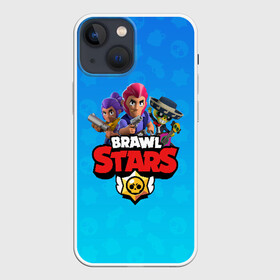 Чехол для iPhone 13 mini с принтом BRAWL STARS |  БРАВЛ СТАРС в Санкт-Петербурге,  |  | brawl stars | bull | colt | leon | stars | берли | бо | брок | ворон | джесси | динамайк | дэррил | кольт | леон | мортис | нита | пайпер | пенни | поко | пэм | рикошет | спайк | тара | фрэнк | шелли | эль примо