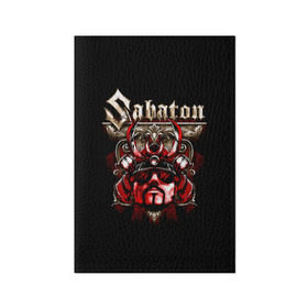 Обложка для паспорта матовая кожа с принтом Sabaton в Санкт-Петербурге, натуральная матовая кожа | размер 19,3 х 13,7 см; прозрачные пластиковые крепления | Тематика изображения на принте: battle metal | primo victoria | sabaton | the art of war | the great war | группа | йоаким броден | латный ботинок | метал | пауэр | рыцарские доспехи | сабатон | собатон | хэви