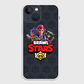 Чехол для iPhone 13 mini с принтом BRAWL STARS в Санкт-Петербурге,  |  | brawl stars | bull | colt | leon | stars | берли | бо | брок | ворон | джесси | динамайк | дэррил | кольт | леон | мортис | нита | пайпер | пенни | поко | пэм | рикошет | спайк | тара | фрэнк | шелли | эль примо