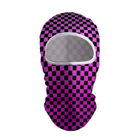 Балаклава 3D с принтом Checkerboard Color в Санкт-Петербурге, 100% полиэстер, ткань с особыми свойствами — Activecool | плотность 150–180 г/м2; хорошо тянется, но при этом сохраняет форму. Закрывает шею, вокруг отверстия для глаз кайма. Единый размер | checkerboard | gradient | бойчик | в клетку | в клеточку | градиент | клетка | музыка | орнамент | френдзона | шахматная доска | шашки