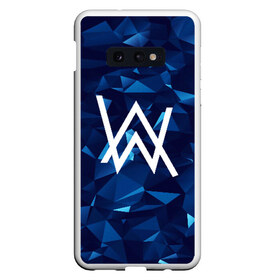 Чехол для Samsung S10E с принтом ALAN WALKER в Санкт-Петербурге, Силикон | Область печати: задняя сторона чехла, без боковых панелей | Тематика изображения на принте: alan walker | aw | electro | electro music | music | алан уокер | музыка | музыкант | электро | электронная музыка