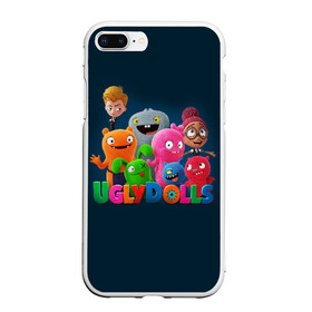 Чехол для iPhone 7Plus/8 Plus матовый с принтом UglyDolls Куклы с характером в Санкт-Петербурге, Силикон | Область печати: задняя сторона чехла, без боковых панелей | Тематика изображения на принте: and sebaster dog | babo | lucky beth | moxie | ox | wedge | бабо | вэйдж | зубастер дог | игрушки | келли эсбёри | мокси | окс | плюшевые | роберт родригес | счастливчик бэт