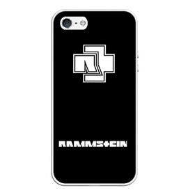 Чехол для iPhone 5/5S матовый с принтом РЮКЗАК RAMMSTEIN в Санкт-Петербурге, Силикон | Область печати: задняя сторона чехла, без боковых панелей | Тематика изображения на принте: metallica | rammstein | rock | металл | музыка | раммштайн | рок