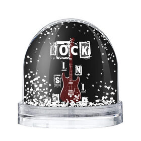 Снежный шар с принтом Rock в Санкт-Петербурге, Пластик | Изображение внутри шара печатается на глянцевой фотобумаге с двух сторон | inside | rock | rock inside | внутри | рок | рок внутри