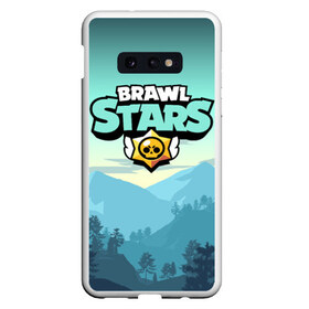 Чехол для Samsung S10E с принтом Brawl Stars в Санкт-Петербурге, Силикон | Область печати: задняя сторона чехла, без боковых панелей | brawl | bs | fails | leon | stars | supercell | tick | бой | босс | бравл | броубол | бс | герои | драка | звезд | осада | сейф | старс | цель