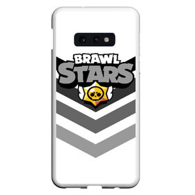 Чехол для Samsung S10E с принтом Brawl Stars в Санкт-Петербурге, Силикон | Область печати: задняя сторона чехла, без боковых панелей | brawl | bs | fails | leon | stars | supercell | tick | бой | босс | бравл | броубол | бс | герои | драка | звезд | осада | сейф | старс | цель