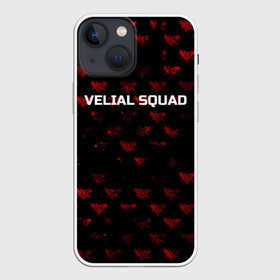 Чехол для iPhone 13 mini с принтом Velial squad в Санкт-Петербурге,  |  | squad | velial | velial squad | velial squad дробовик | velial squad кара | velial squad песни | велиал сквад | велиал сквад песни | дробовик velial | полчаса velial