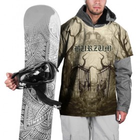 Накидка на куртку 3D с принтом Burzum в Санкт-Петербурге, 100% полиэстер |  | Тематика изображения на принте: 