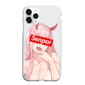 Чехол для iPhone 11 Pro матовый с принтом Senpai 02 в Санкт-Петербурге, Силикон |  | 02 | ahegao | anime | darling in the franxx | franxx | manga | senpai | аниме | ахегао | манга | милый во франксе | сенпай | франкс