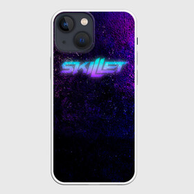 Чехол для iPhone 13 mini с принтом Skillet в Санкт-Петербурге,  |  | alternative rock | christian metal | christian rock | cooper | hard rock | neon | nu metal | scilet | scillet | skilet | skillit | symphonic metal | неон | скелет | скилет | скилт