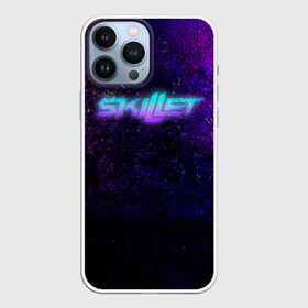 Чехол для iPhone 13 Pro Max с принтом Skillet в Санкт-Петербурге,  |  | alternative rock | christian metal | christian rock | cooper | hard rock | neon | nu metal | scilet | scillet | skilet | skillit | symphonic metal | неон | скелет | скилет | скилт