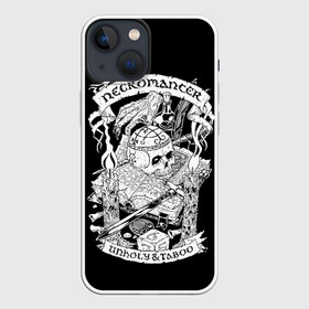Чехол для iPhone 13 mini с принтом Necromancer в Санкт-Петербурге,  |  | dd | dungeon  dragons | dungeon and dragons | данжен энд дрэгонс | днд | игра | настольная игра | подземелья и драконы