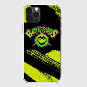 Чехол для iPhone 12 Pro с принтом BATTLETOADS 2019 в Санкт-Петербурге, силикон | область печати: задняя сторона чехла, без боковых панелей | Тематика изображения на принте: battle | battletoads | double | dragon | game | games | logo | nintendo | rare | retro | symbol | toads | батл | батлтодс | баттл | баттлтоадс | игра | игры | лого | логотип | нинтендо | ретро | символ | тоадс | тодс