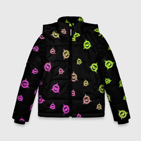 Зимняя куртка для мальчиков 3D с принтом BATTLETOADS 2019 в Санкт-Петербурге, ткань верха — 100% полиэстер; подклад — 100% полиэстер, утеплитель — 100% полиэстер | длина ниже бедра, удлиненная спинка, воротник стойка и отстегивающийся капюшон. Есть боковые карманы с листочкой на кнопках, утяжки по низу изделия и внутренний карман на молнии. 

Предусмотрены светоотражающий принт на спинке, радужный светоотражающий элемент на пуллере молнии и на резинке для утяжки | Тематика изображения на принте: battle | battletoads | double | dragon | game | games | logo | nintendo | rare | retro | symbol | toads | батл | батлтодс | баттл | баттлтоадс | игра | игры | лого | логотип | нинтендо | ретро | символ | тоадс | тодс