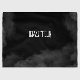 Плед 3D с принтом Led Zeppelin в Санкт-Петербурге, 100% полиэстер | закругленные углы, все края обработаны. Ткань не мнется и не растягивается | led zeppelin | лед зеппелин