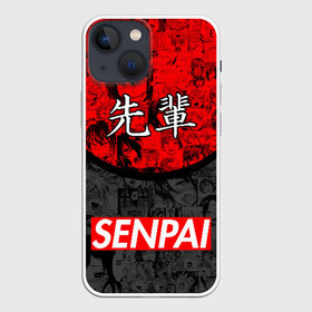 Чехол для iPhone 13 mini с принтом SENPAI (JAPAN 07) в Санкт-Петербурге,  |  | ahegao | anime | japan | manga | sempai | senpai | аниме | ахегао | лицо | манга | семпай | сенпай | япония