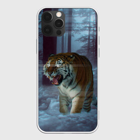Чехол для iPhone 12 Pro Max с принтом ТИГР В СУМЕРЕЧНОМ ЛЕСУ в Санкт-Петербурге, Силикон |  | tiger | в лесу | дикая | кошка | лес | природа | тигр | тигренок | тигрица | тигры