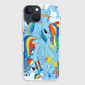 Чехол для iPhone 13 mini с принтом MY LITTLE PONY в Санкт-Петербурге,  |  | my little pony | pinkie pie | scootaloo | spike | sweaty balls | искорка | крошка бель | маленькие пони | мульфтфильм | пони | скутолу | эппл блум