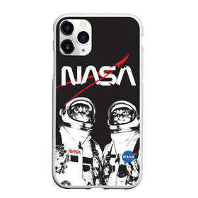 Чехол для iPhone 11 Pro матовый с принтом Nasa cats austronaut в Санкт-Петербурге, Силикон |  | Тематика изображения на принте: cats austronaut | nasa | space | космос | кот космонавт | наса | насса