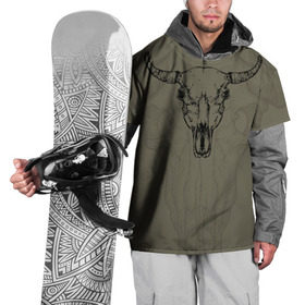 Накидка на куртку 3D с принтом Буйвол (Как у Измайлова) в Санкт-Петербурге, 100% полиэстер |  | Тематика изображения на принте: 