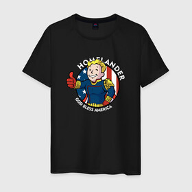Мужская футболка хлопок Homelander Fallout купить в Санкт-Петербурге