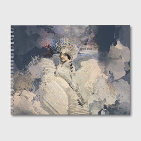 Альбом для рисования с принтом Царевна лебедь в Санкт-Петербурге, 100% бумага
 | матовая бумага, плотность 200 мг. | живопись | искусство | картина | художники | шедевры