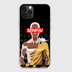 Чехол для iPhone 12 Pro Max с принтом SENPAI ONE PUNCH MAN в Санкт-Петербурге, Силикон |  | one punch man | onepunchman | oppai | saitama | ван панч мен | ванпанчмен | макото миядзаки | сайтама | человек один удар