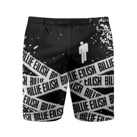 Мужские шорты 3D спортивные с принтом BILLIE EILISH в Санкт-Петербурге,  |  | be | billie | billie eilish | билли | билли айлиш