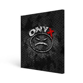 Холст квадратный с принтом Onyx в Санкт-Петербурге, 100% ПВХ |  | Тематика изображения на принте: fredro starr | onyx | rap | sonny seeza | sticky fingaz | оникс | рэп