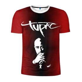Мужская футболка 3D спортивная с принтом 2Pac в Санкт-Петербурге, 100% полиэстер с улучшенными характеристиками | приталенный силуэт, круглая горловина, широкие плечи, сужается к линии бедра | Тематика изображения на принте: 2 pac | 2 pack | 2 pak | 2pack | 2pak | gangsta | gangster | hiphop | makaveli | mc new york | rap | thug life | tu pac | tupac | tupac shakur | tupack | two pac | west coast | гангста | реп | рэп | ту пак | тупак