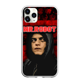 Чехол для iPhone 11 Pro матовый с принтом Mr robot в Санкт-Петербурге, Силикон |  | Тематика изображения на принте: robot | драма | мистер | мистер робот | психологический триллер | рами малек | робот | технотриллер