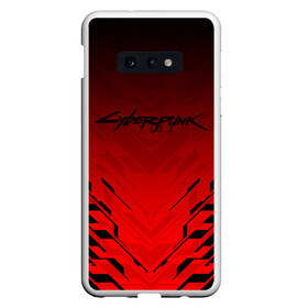 Чехол для Samsung S10E с принтом CYBERPUNK 2077 (КАПЮШОН) в Санкт-Петербурге, Силикон | Область печати: задняя сторона чехла, без боковых панелей | cd project red | cyberpunk 2077 | keanu reeves | samurai | киану ривз | киберпанк 2077 | самураи