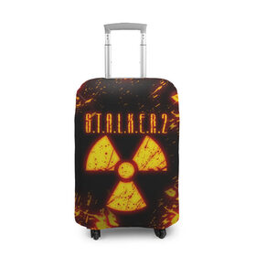 Чехол для чемодана 3D с принтом S.T.A.L.K.E.R. 2 в Санкт-Петербурге, 86% полиэфир, 14% спандекс | двустороннее нанесение принта, прорези для ручек и колес | bandit | chernobyl | pripyat | s.t.a.l.k.e.r. 2 | shadow of chernobyl | stalker | stalker 2 | бандиты | меченый | припять | сталкер | сталкер 2 | тени чернобыля | чернобыль | чистое небо