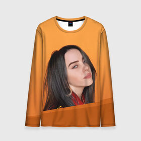 Мужской лонгслив 3D с принтом BILLIE EILISH в Санкт-Петербурге, 100% полиэстер | длинные рукава, круглый вырез горловины, полуприлегающий силуэт | all | asleep | bad | bellyache | billie | blohsh | dont | eilish | eyes | fall | guy | logo | music | ocean | singer | smile | when | айлиш | били | билли | бэрд | лого | музыка | пайрат | певица | символ | эйлиш