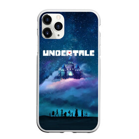 Чехол для iPhone 11 Pro Max матовый с принтом UNDERTALE АНДЕРТЕЙЛ в Санкт-Петербурге, Силикон |  | asriel dreemurr | chara | frisk | sans | undertale | азриэль дримурр | андертейл | андрайн | гастер | замок азгора | меттатон | санс | фриск | чара