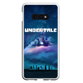 Чехол для Samsung S10E с принтом UNDERTALE АНДЕРТЕЙЛ в Санкт-Петербурге, Силикон | Область печати: задняя сторона чехла, без боковых панелей | asriel dreemurr | chara | frisk | sans | undertale | азриэль дримурр | андертейл | андрайн | гастер | замок азгора | меттатон | санс | фриск | чара