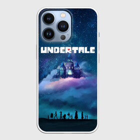 Чехол для iPhone 13 Pro с принтом UNDERTALE | АНДЕРТЕЙЛ в Санкт-Петербурге,  |  | Тематика изображения на принте: asriel dreemurr | chara | frisk | sans | undertale | азриэль дримурр | андертейл | андрайн | гастер | замок азгора | меттатон | санс | фриск | чара