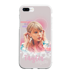 Чехол для iPhone 7Plus/8 Plus матовый с принтом Taylor Swift в Санкт-Петербурге, Силикон | Область печати: задняя сторона чехла, без боковых панелей | Тематика изображения на принте: lover | me | new album | reputation | swift | taylor | taylor swift | музыка | новый альбом | свифт | тей | тейлор | тейлор свифт