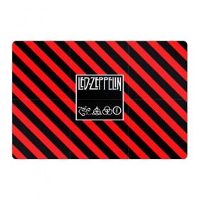 Магнитный плакат 3Х2 с принтом Led Zeppelin в Санкт-Петербурге, Полимерный материал с магнитным слоем | 6 деталей размером 9*9 см | Тематика изображения на принте: 