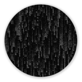 Коврик для мышки круглый с принтом ПРОГРАММНЫЙ КОД НА ЯПОНСКОМ в Санкт-Петербурге, резина и полиэстер | круглая форма, изображение наносится на всю лицевую часть | Тематика изображения на принте: hugo weaving | pc | the matrix | код | компьютеры | матрица | матрица 4 | программист | программный код | цифры