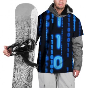 Накидка на куртку 3D с принтом Я ПРОГРАММИСТ в Санкт-Петербурге, 100% полиэстер |  | Тематика изображения на принте: hugo weaving | pc | the matrix | код | компьютеры | матрица | матрица 4 | программист | программный код | цифры