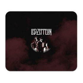 Коврик для мышки прямоугольный с принтом Led Zeppelin в Санкт-Петербурге, натуральный каучук | размер 230 х 185 мм; запечатка лицевой стороны | Тематика изображения на принте: led | led zep | led zeppelin | ledzep | lz | zoso | группа | джимми пейдж | джон генри бонэм | джон пол джонс | зосо | лед зепелен | лед зеппелин | ледзепелен | ледзеппелин | роберт плант | рок
