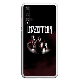 Чехол для Honor 20 с принтом Led Zeppelin в Санкт-Петербурге, Силикон | Область печати: задняя сторона чехла, без боковых панелей | Тематика изображения на принте: led | led zep | led zeppelin | ledzep | lz | zoso | группа | джимми пейдж | джон генри бонэм | джон пол джонс | зосо | лед зепелен | лед зеппелин | ледзепелен | ледзеппелин | роберт плант | рок