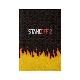 Обложка для паспорта матовая кожа с принтом STANDOFF 2 в Санкт-Петербурге, натуральная матовая кожа | размер 19,3 х 13,7 см; прозрачные пластиковые крепления | standoff | standoff 2 | противостояние